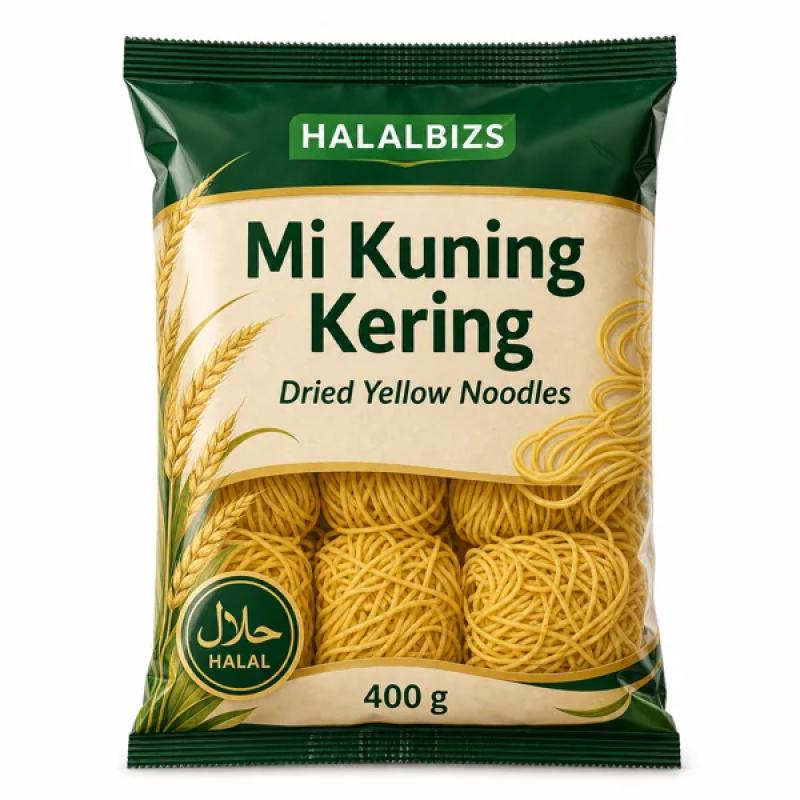 Dried Yellow Noodles — 400 g