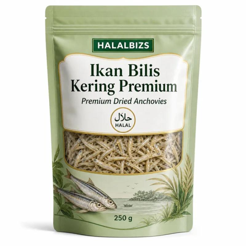 Premium Dried Anchovies — 250 g