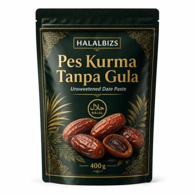 Unsweetened Date Paste, 400 g