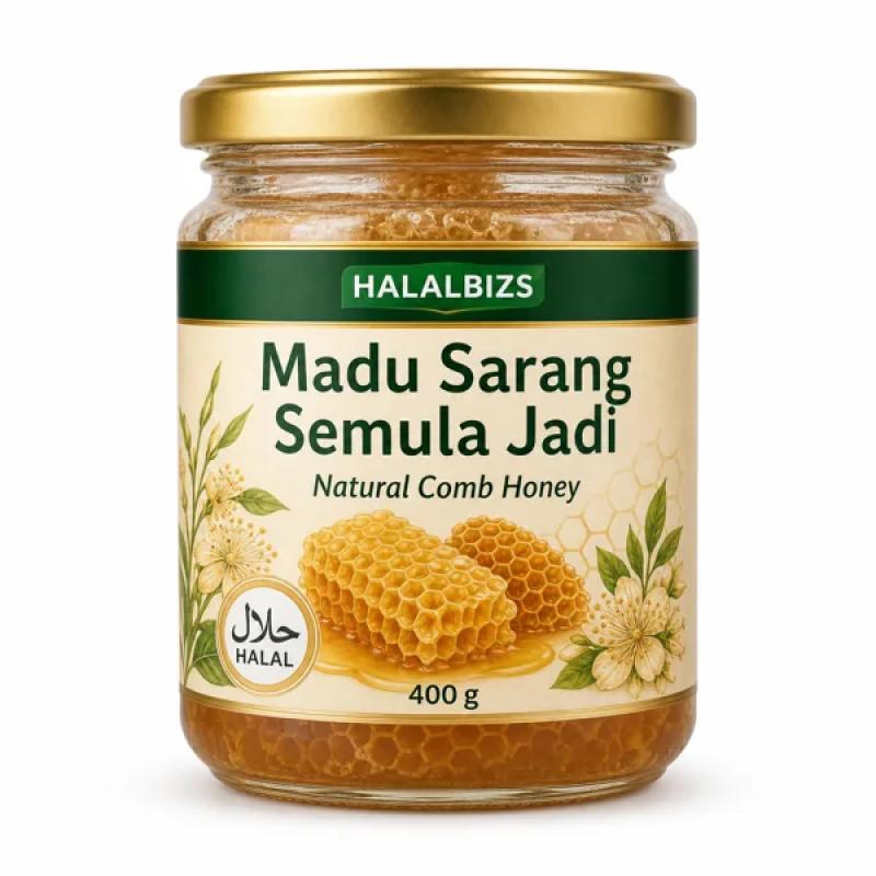 Natural Comb Honey — 400 g