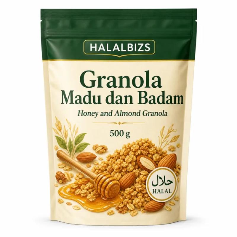 Honey And Almond Granola — 500 g