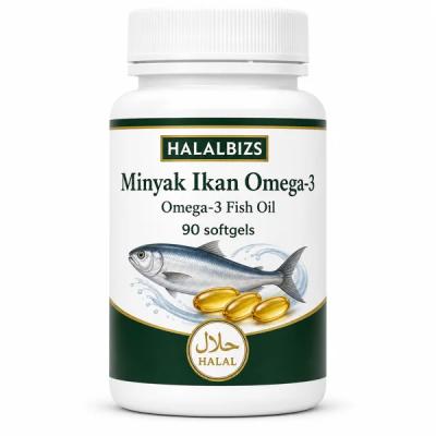 Omega-3 Fish Oil, 90 softgels