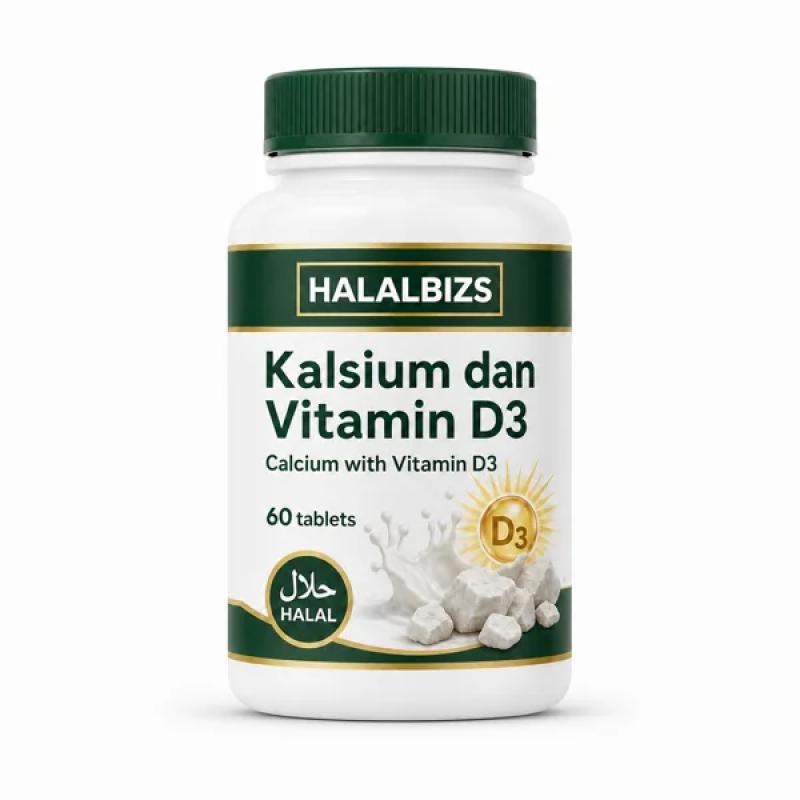 Calcium With Vitamin D3 — 60 tablets