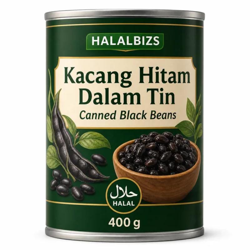 Canned Black Beans — 400 g