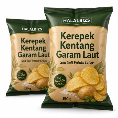 Sea Salt Potato Crisps, 150 g