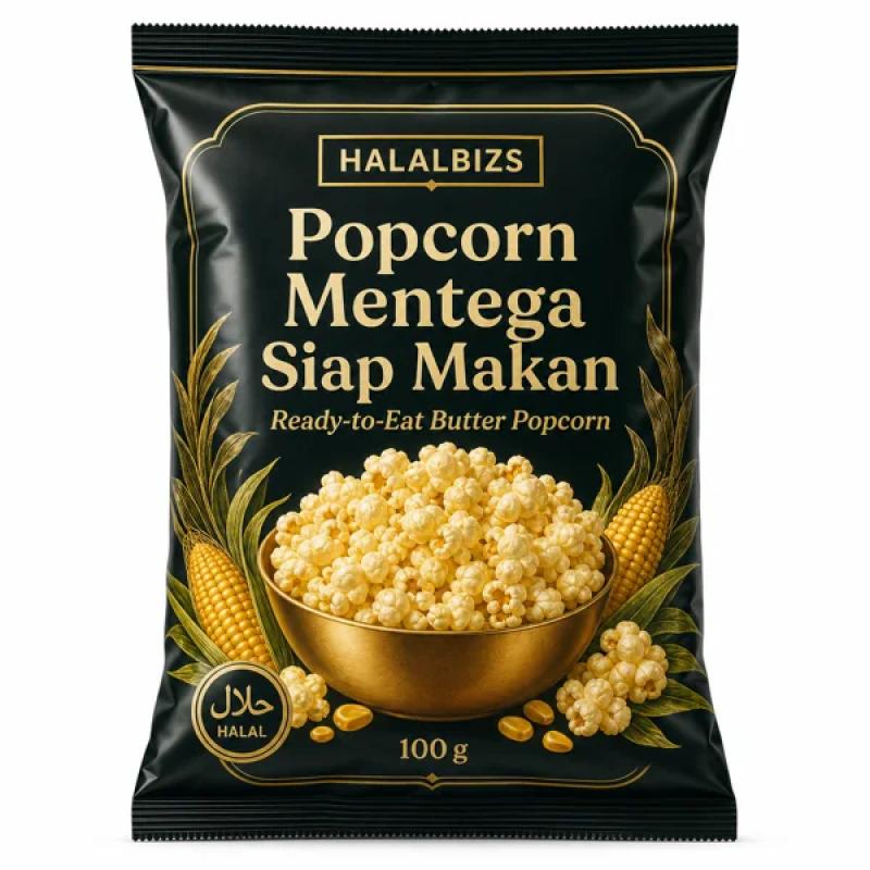 Ready-to-Eat Butter Popcorn — 100 g