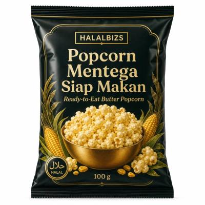 Ready-to-Eat Butter Popcorn, 100 g