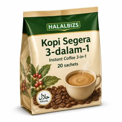 Instant Coffee 3-in-1, 20 sachets