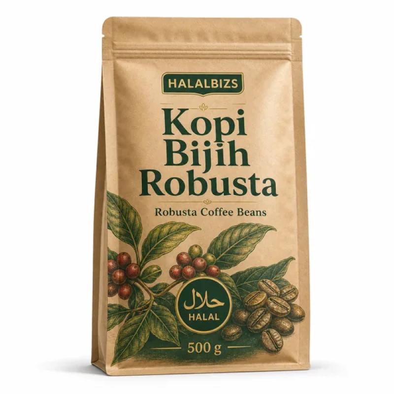 Robusta Coffee Beans — 500 g